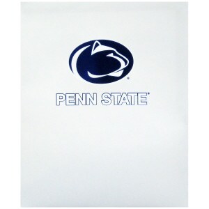 white folder with Penn State below Athletic Logo